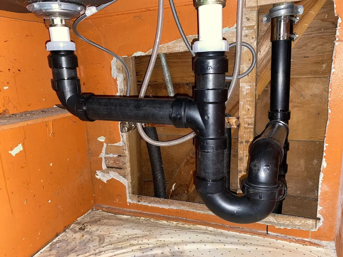 Professional Pipe Bursting equipment and tools on the job in Sterling
